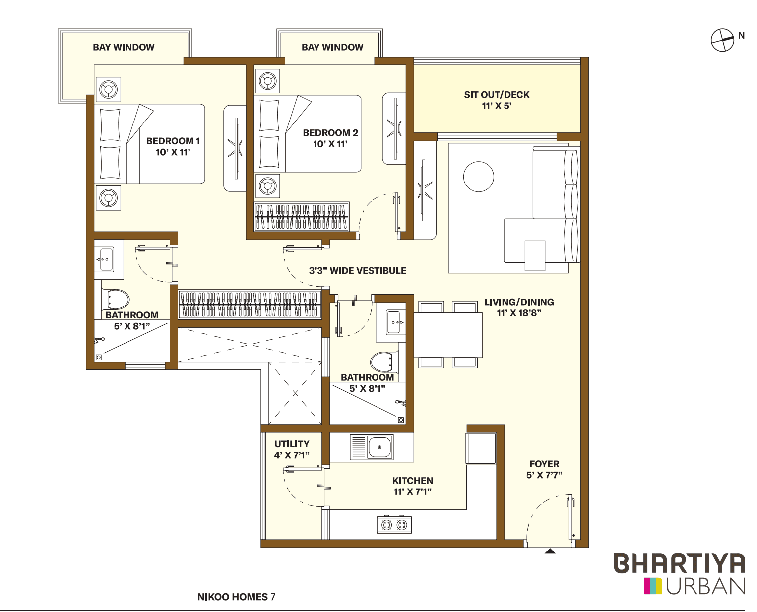 2 BHK