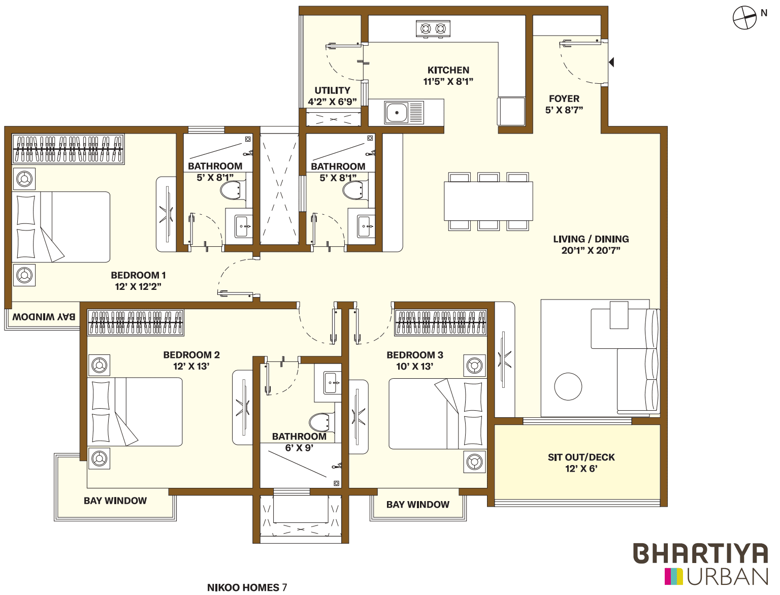 3 BHK