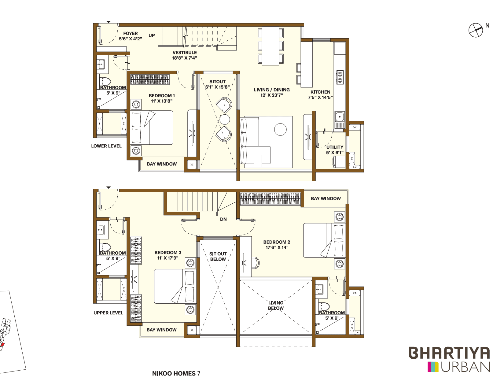 3 BED Loft